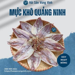 Mực Khô Quảng Ninh MK-001 VIP size 35-40 Con 1kg.