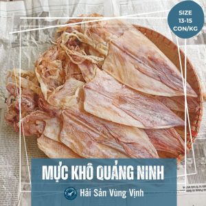 Mực Khô Quảng Ninh MK-006 Size 13-15 Con/1kg
